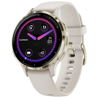 Relógio Inteligente Garmin Venu 3S Gris Dorado