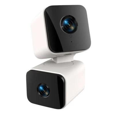 Gosund PC12 Branco, Câmara de Vigilância com Lente Dual 4MP e WiFi