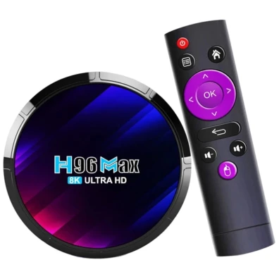 Android TV H96 Max RK3528 4GB/32GB Preto