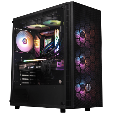 CAIXA SEMITORRE ATX HADES F-RGB NEGRO - BitFenix