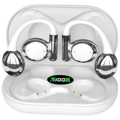 Auriculares HBQ YYK-880 Branco Gancho - Experiência Auditiva