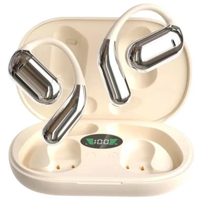 HBQ YYK-Q16 Gancho Marfim - Auriculares com Qualidade de Som