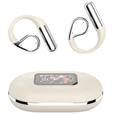 Auriculares HBQ YYK-Q31 LCD Branco - Qualidade de Som Excepcional