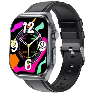 Relógio inteligente Hello ET585 Cuero Preto