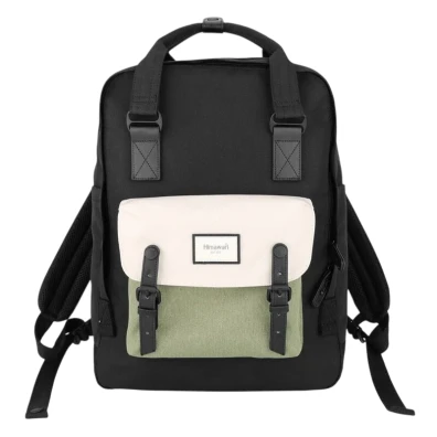 Himawari 1010 Mochila para portátil Preto e Verde