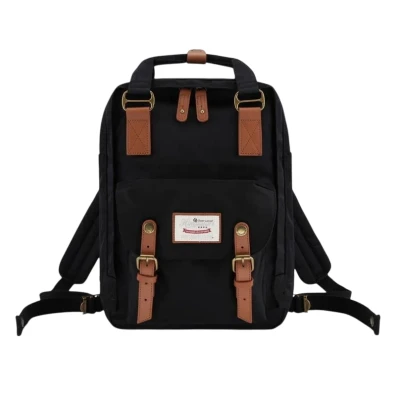Mochila para portátil Himawari 188L Negro e Marrón