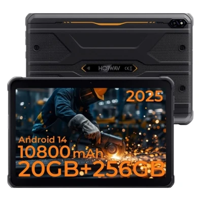 Tablet Hotwav R10 Pro 10,1 8GB/256GB WiFi + 4G Naranja Rugged
