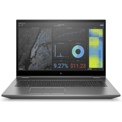 HP Zbook Fury 17 G7 17,3 I7-10a GEN.32GB SSD 1TB NVIDIA RTX 3000 Reacondiconado