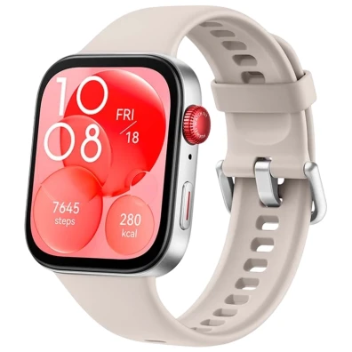 Huawei Watch Fit 3 Branco com GPS - Relógio inteligente