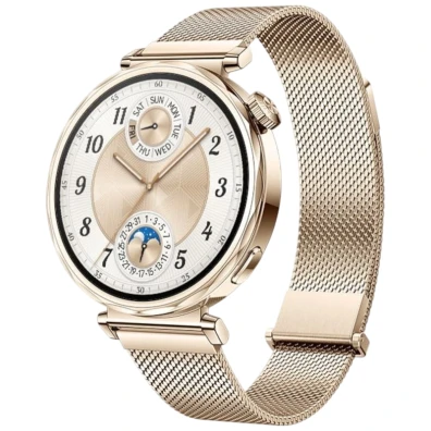 Relógio Inteligente Huawei Watch GT5 41mm GPS Correa Milanesa Dorada