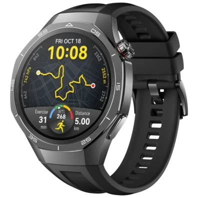 Huawei Watch GT5 Pro 46mm GPS Correa Fluoroelastómero Preto - Relógio Inteligente