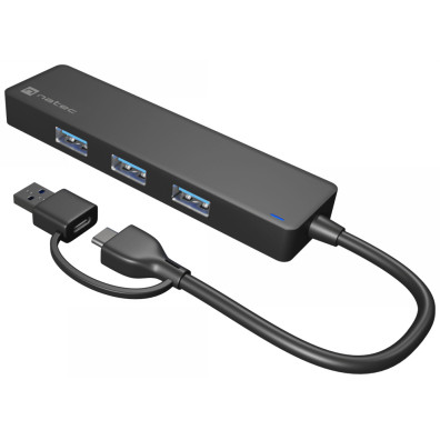 HUB Natec Mayfly 4 portos (USB 3.0)