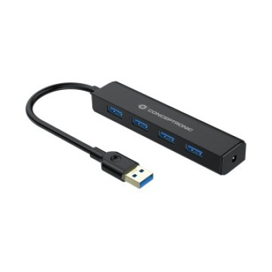 HUB USB 3.0 CONCEPTRONIC 4 Portos Mini Hub Pocket