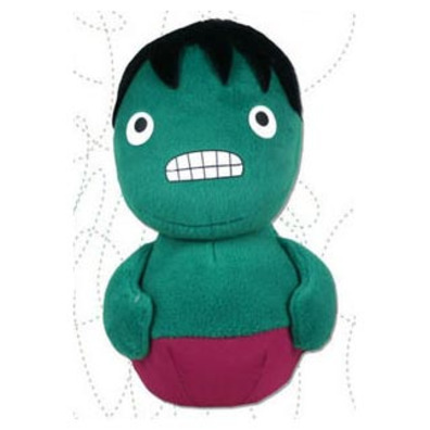 Peluche Bottom Marvel Heroes - Hulk 19 cm