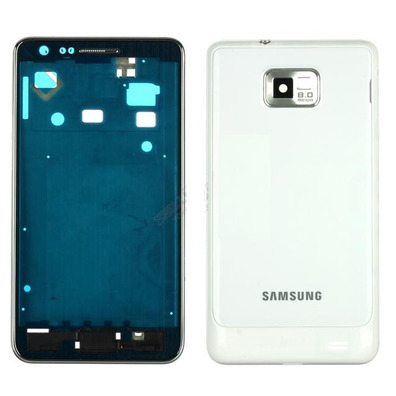 Mudo carcaça completa Samsung Galaxy S II Branco
