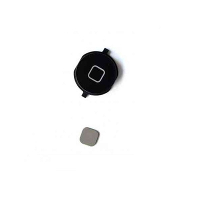 Botão Home iPhone 4S (com espaciador metálico) Negro