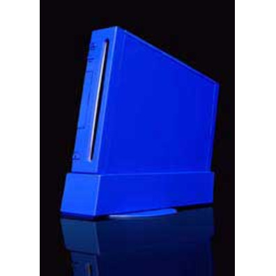 Substituição full housing II-Case Solid Blue Wii