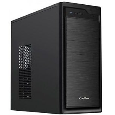 CAIXA ATX COOLBOX F800 ANTRACITA USB 3.0 - Sem Fonte de Alimentação