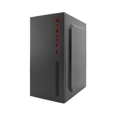 CAIXA COOLBOX PCC-MPC45-1 NEGRA MICROATX COM FUENTE EP 500 INCLUIDA