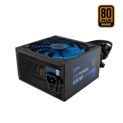 FUENTE DE ALIMENTACION COOLBOX 650W DEEP POWER COM CERTIFICACION 80PLUS BRONZE