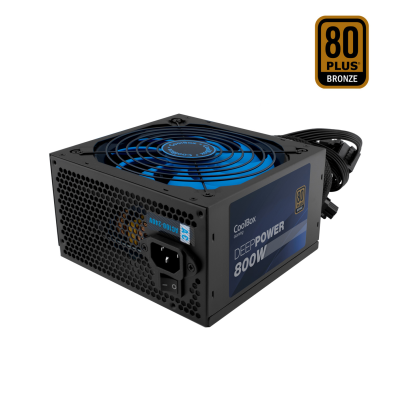 FUENTE DE ALIMENTAÇÃO COOLBOX DG-PWS800-85B 80W FULL RANGE, CERTIFICACION 80 PLUS BRONZE