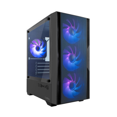 CAIXA COOLBOX GM220 MICROATX MPFUSION GPU MAX 280mm 1x3.5 1x2.5
