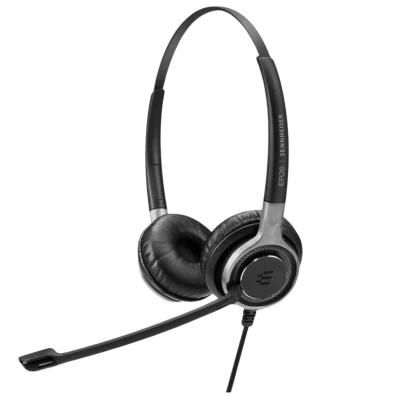 Auriculares EPOS Impact SC 662 Binaural Easy Disconnect em Preto