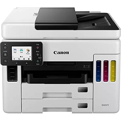 Impresora Multifunción Canon Maxify GX7050 Megatank Wifi / Fax / Dúplex Blanca