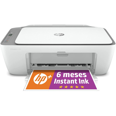 Impresora Multifunción HP Deskjet 2720e Wifi / Fax Blanca