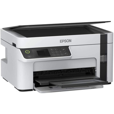 Impresora Reargável Monocromo Multifunción Epson Ecotank ET-M2120 WiFi Blanca