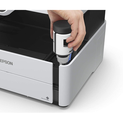 Impresora Reargável Monocromo Multifunción Epson Ecotank ET-M3140 Fax / Dúplex Blanca