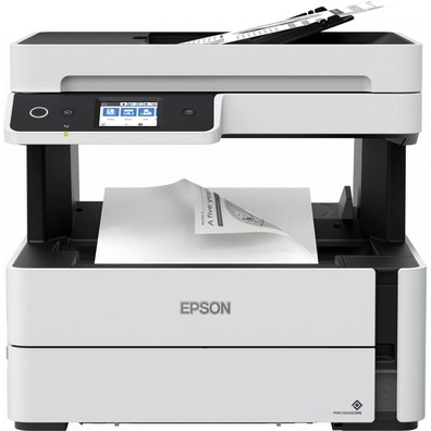 Impresora Reargável Monocromo Multifunción Epson Ecotank ET-M3140 Fax / Dúplex Blanca