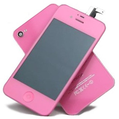 Reparaçao Carcaça Completa iPhone 4 Rosa