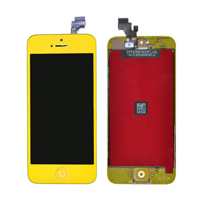 Tela completa para iPhone 5 Amarelo