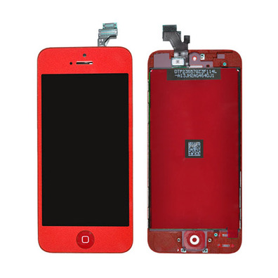 Tela completa para iPhone 5 Vermelho