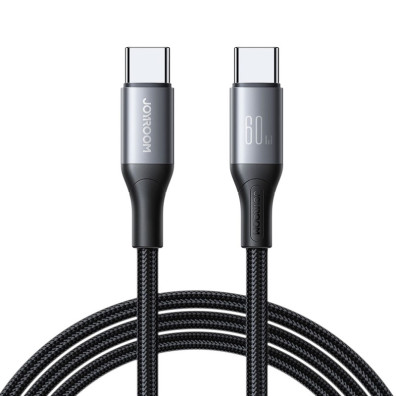 Joyroom Cabo USB‐C USB-C Flash Series 60 W 2 m em cor preta