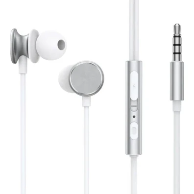 Auriculares Joyroom JR-EW03 Prata Jack 3.5mm