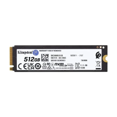 SSD Kingston Technology KC3000 M.2 2280 512 GB PCIe 4.0 NVMe TLC - Alta Velocidade de Armazenamento