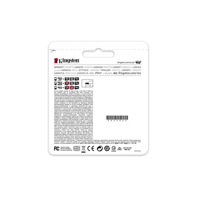 Kingston MicroSDHC 32Gb uhs-i Clase 10 + Adaptador SD