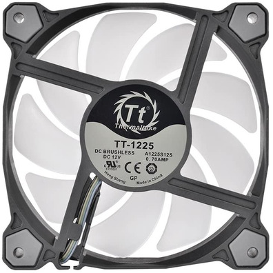 Kit 3 Ventiladores Thermaltake Pure Mais 12 cm RGB