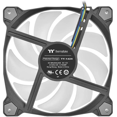 Kit 3 Ventiladores Thermaltake Pure Mais 14 cm RGB