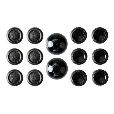 Kit de Joysticks intercambiáveis 14 em 1 (PS4 / Xbox One) Project Design Preto