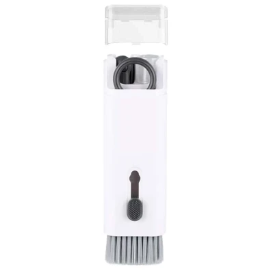 Kit de Limpeza Preto 7 em 1 para Teclado e Smartphone