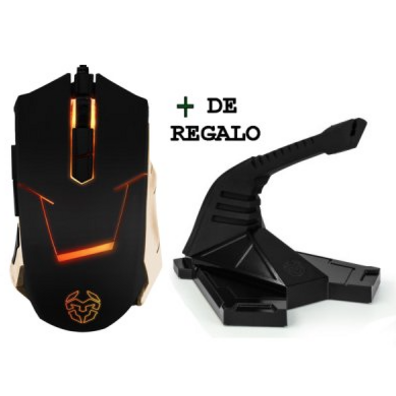 Kit Nox Raton Gaming Korps + presente de suporte Bungee