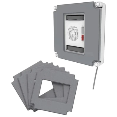 Kit de Mudança de Mopa para HUTT W55 Branco - Pack x4