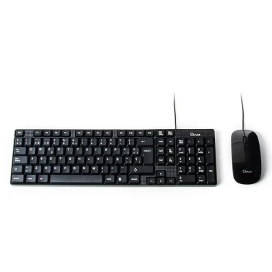 Teclado de Membrana + Raton USB L-Link LL-KB-816 - 800 DPI