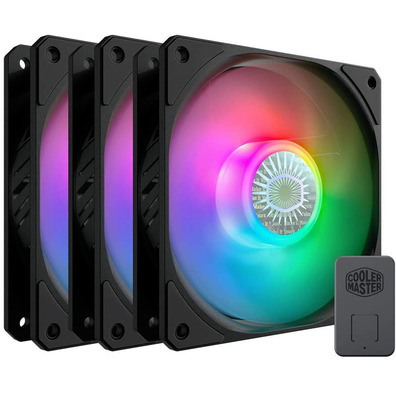 Kit Ventiladores Cooler Master Sickleflow 12 cm ARGB