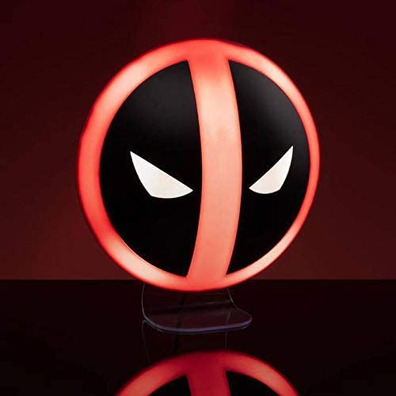 Lámpará decorativa Paladone Marvel Deadpool Logo Light USB
