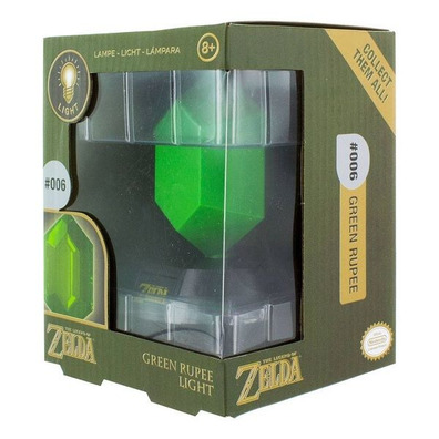 Lámpará The Legend of Zelda Green Rupee