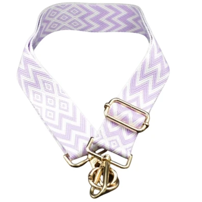 Lanyard Para Móvel Lavanda e Branco - Universal com Cartão para Todas as Fundas